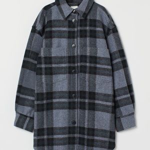 H&M oversized shacket